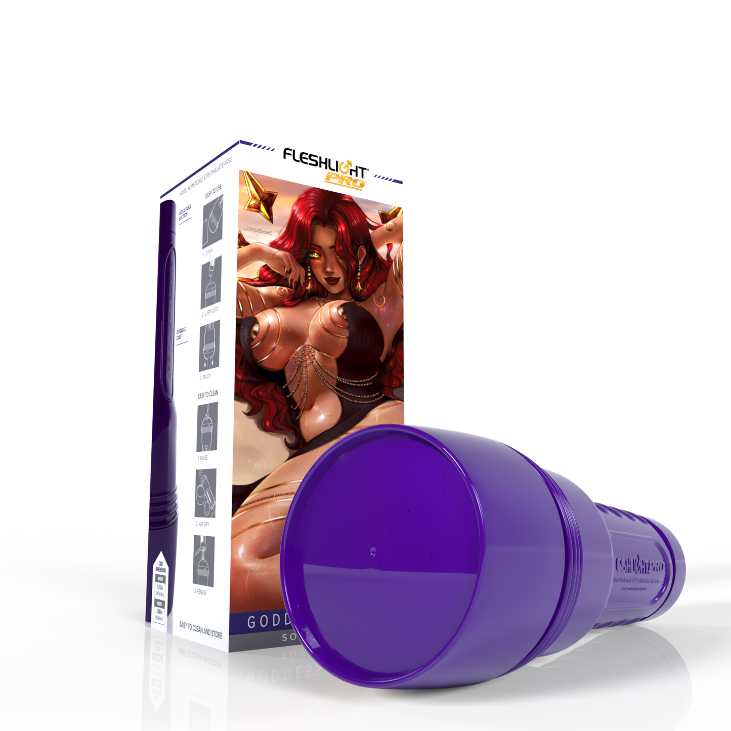 Goddess Reverie Mouth Fleshlight: Soul Sucker Allure With Case 150Fleshlight