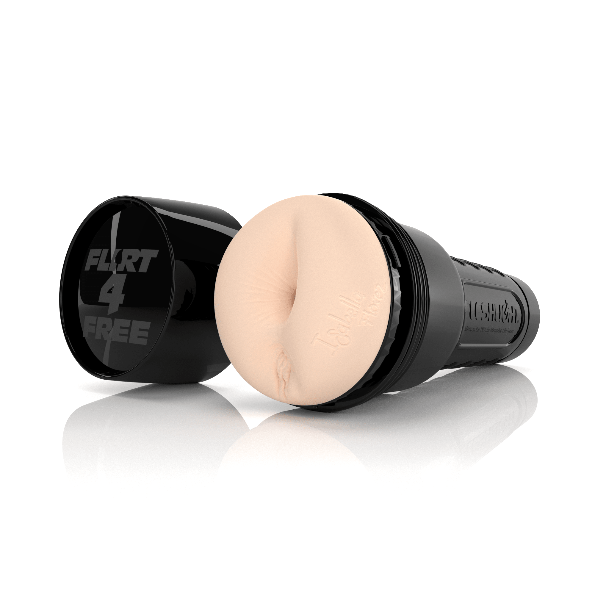 Flirt4Free - Isabella Florez Butt Fleshlight Flirt4Free Exclusive (Butt) With Case Fleshlight