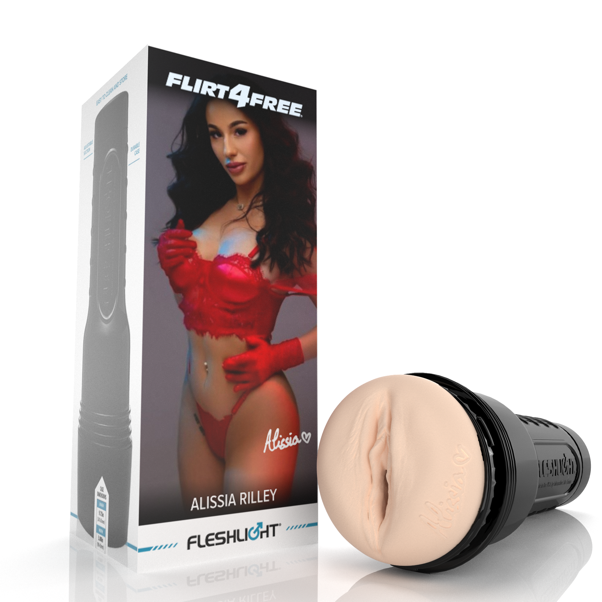 Alissia Rilley Flirt4Free Fleshlight Flirt4Free Exclusive With Case Fleshlight