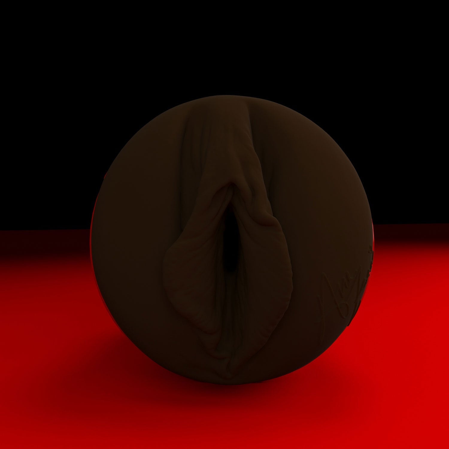 Straight on shot of Ana Foxxx's Ricky's Room Fleshlight 