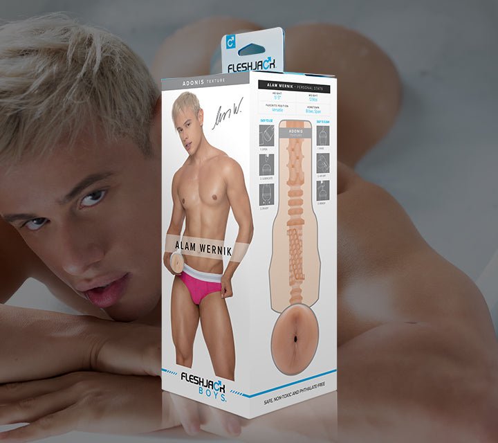 Alam Wernik: Adonis and Dildo pack - Fleshlight