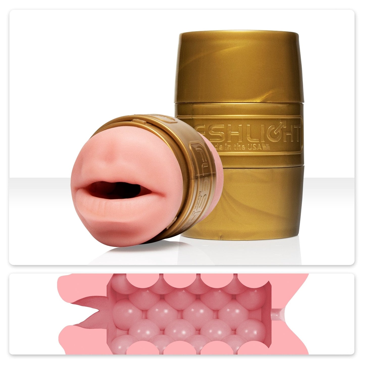 Masturbators Quickshot Stamina Training Unit Butt/Mouth
